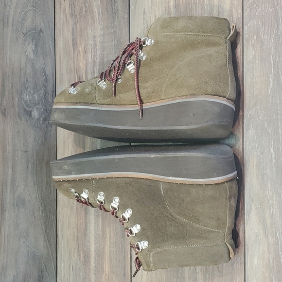 Free People Women Durango Moto Platform Combat Ankle shoes boot sz 41/11 - Picture 10 of 16